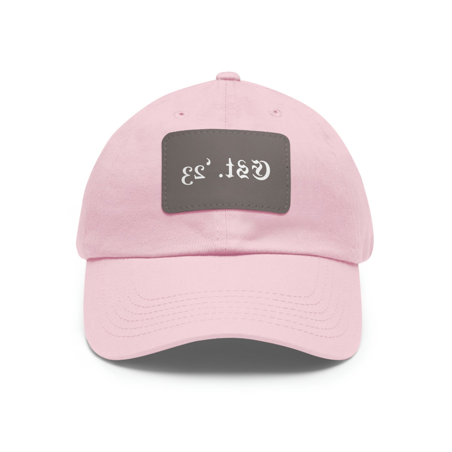 'TRIAL' Dad Hat w/Leather Patch (Rectangle)