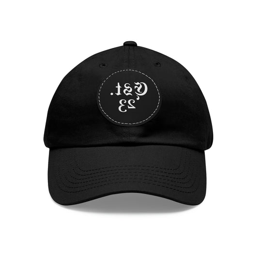 'TRIAL' Dad Hat w/Leather Patch (Circle)