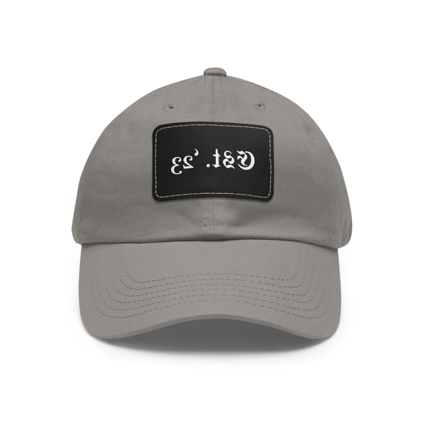 'TRIAL' Dad Hat w/Leather Patch (Rectangle)