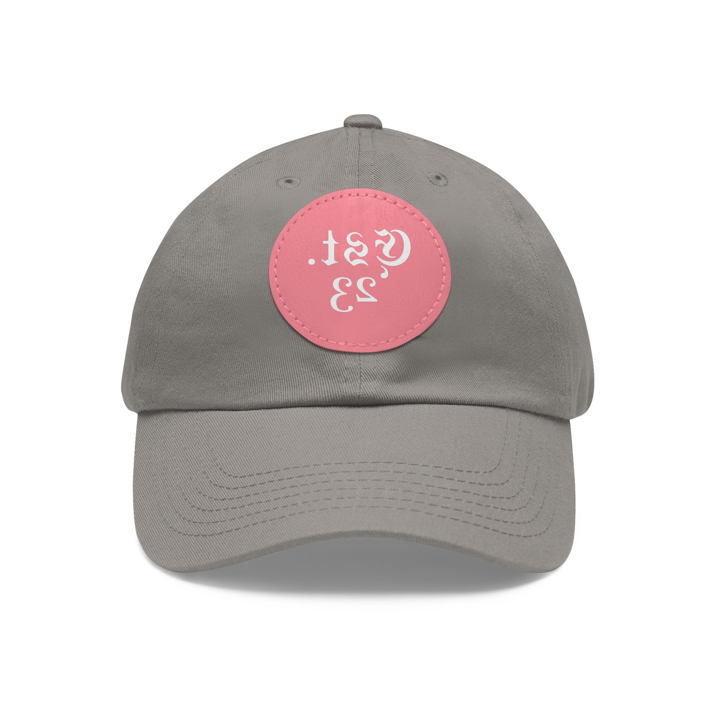 'TRIAL' Dad Hat w/Leather Patch (Circle)