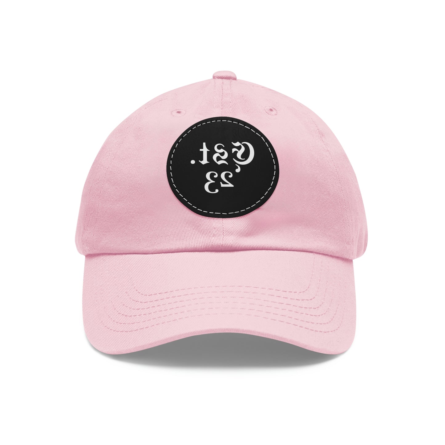 'TRIAL' Dad Hat w/Leather Patch (Circle)