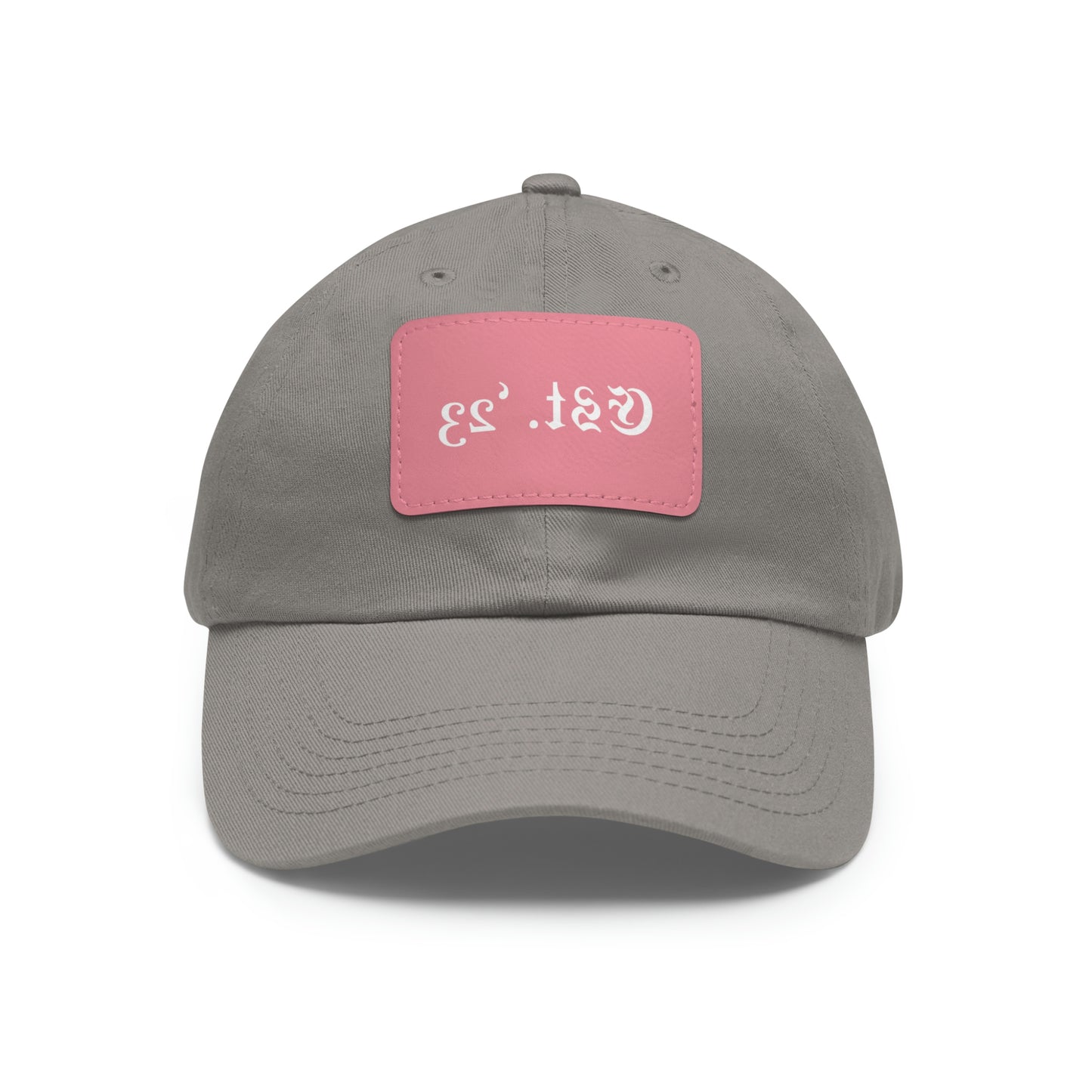 'TRIAL' Dad Hat w/Leather Patch (Rectangle)