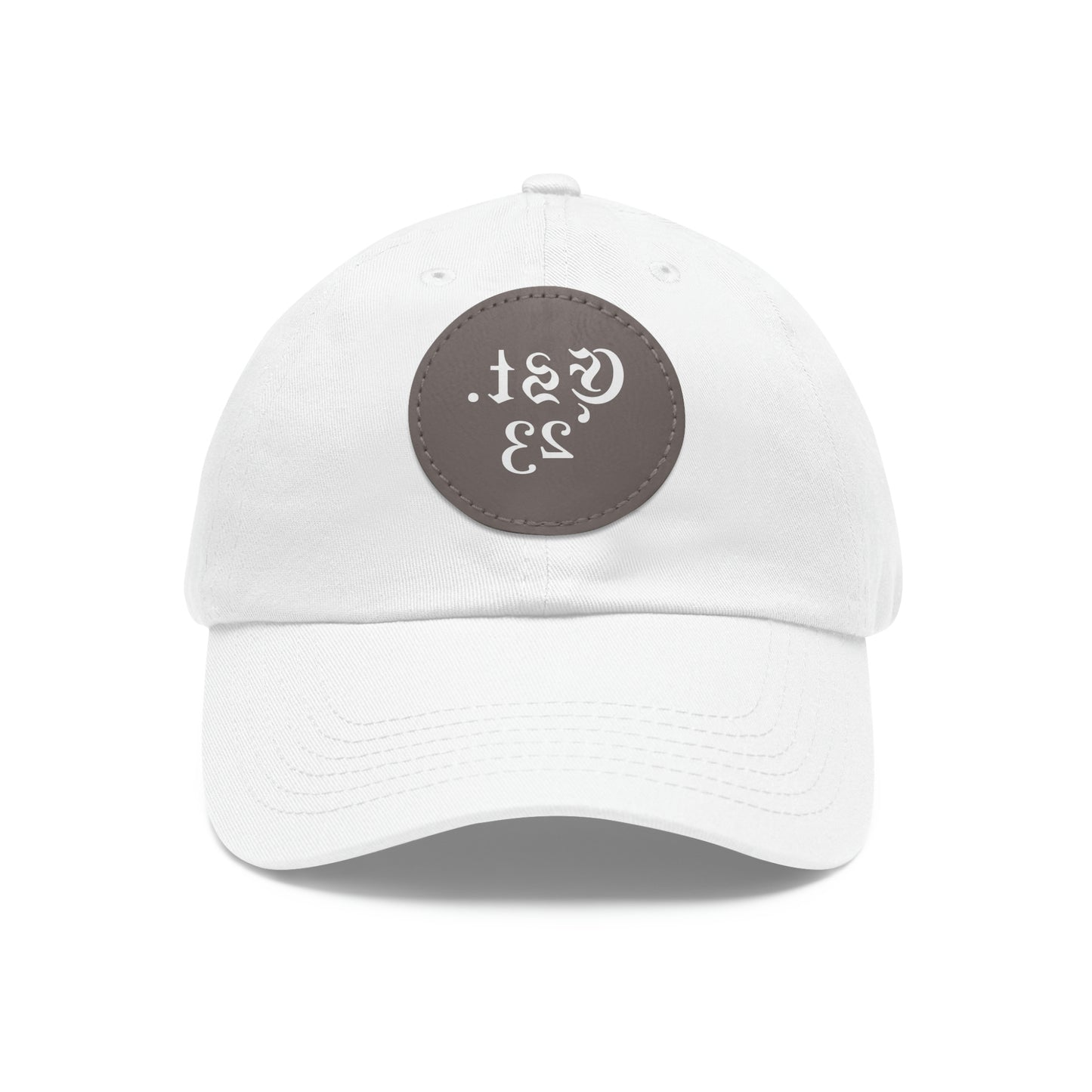 'TRIAL' Dad Hat w/Leather Patch (Circle)