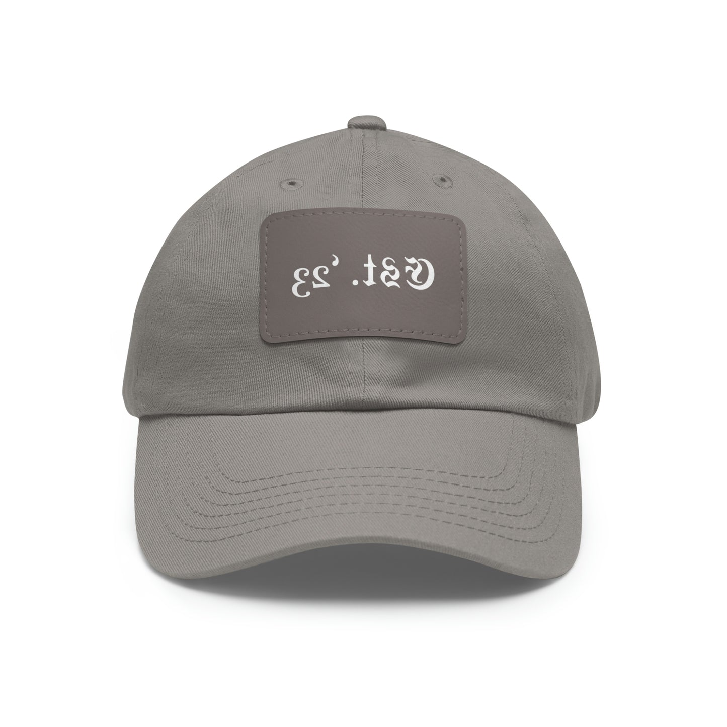 'TRIAL' Dad Hat w/Leather Patch (Rectangle)