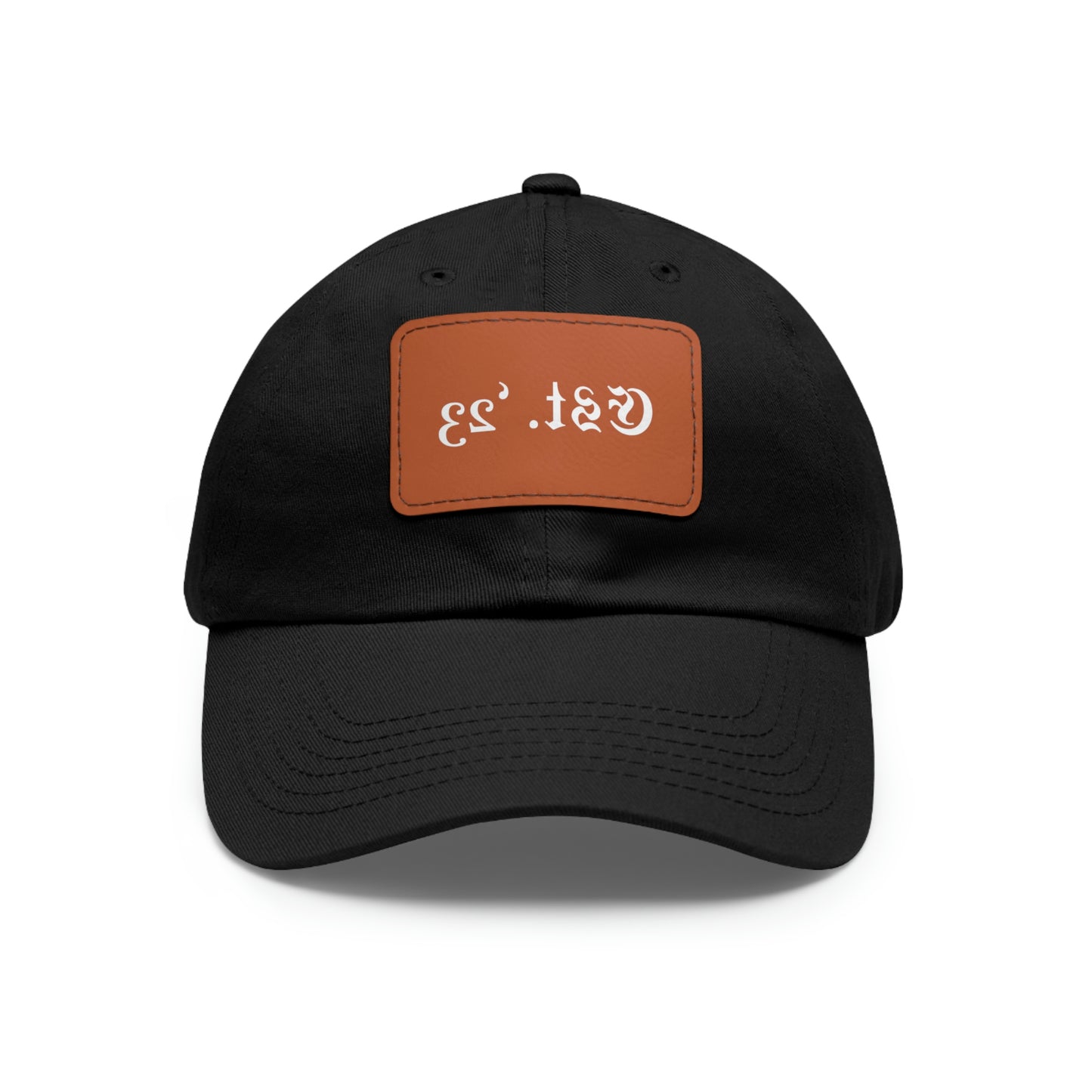 'TRIAL' Dad Hat w/Leather Patch (Rectangle)