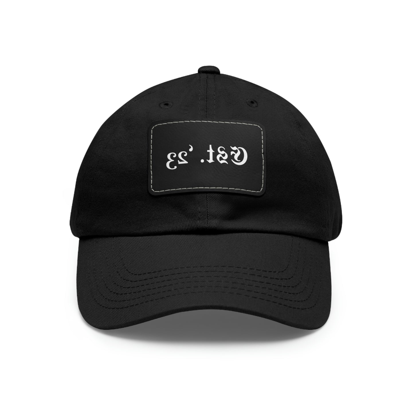 'TRIAL' Dad Hat w/Leather Patch (Rectangle)