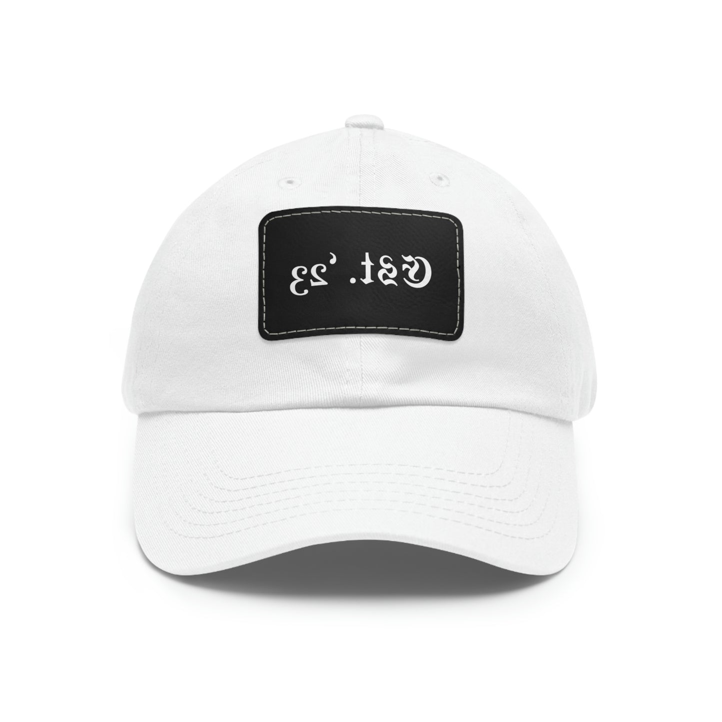 'TRIAL' Dad Hat w/Leather Patch (Rectangle)