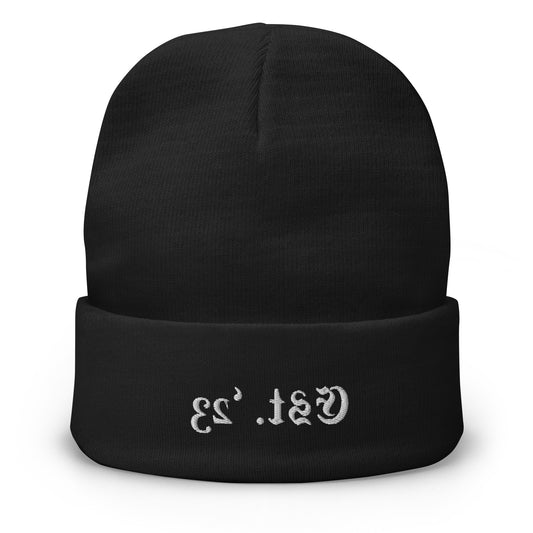 Embroidered 'TRIAL' Beanie