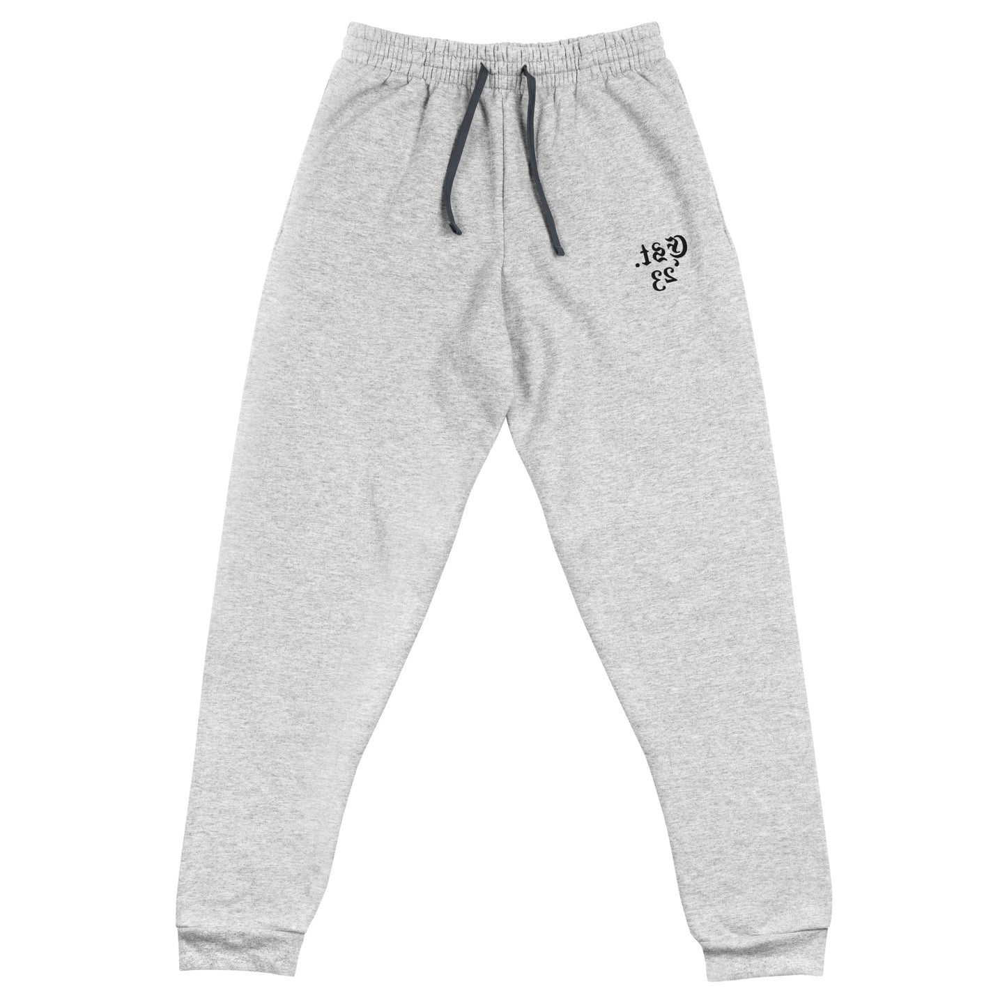 Embroidered 'TRIAL' Joggers (Grey)